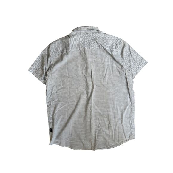 Patagonia Striped Button-Down Shirt Men's L Organic Cotton - Picture 5 of 7